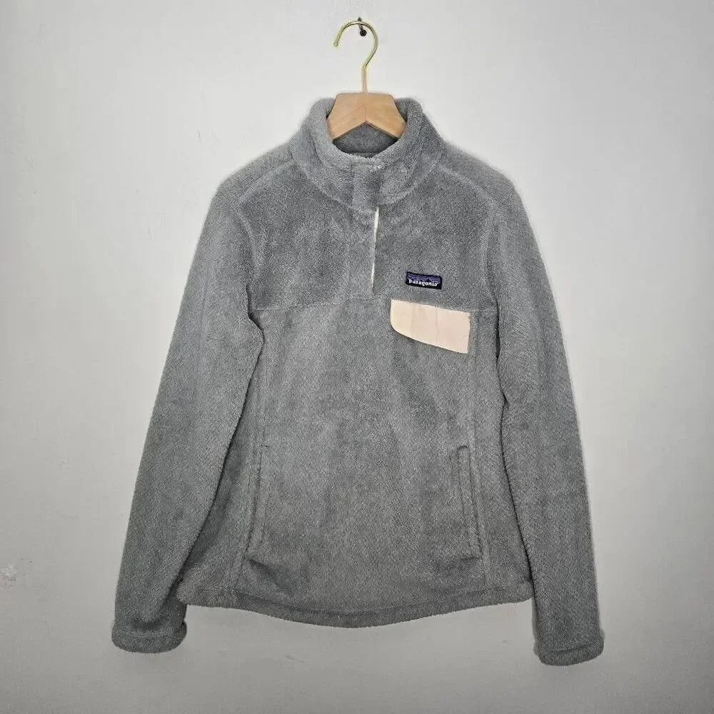 Patagonia Re-Tool Snap-T Fleece Women's Size Small Gray